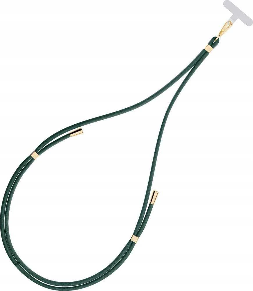 3MK EasyClip Dark Žalias (auksinis) Phone Lanyard