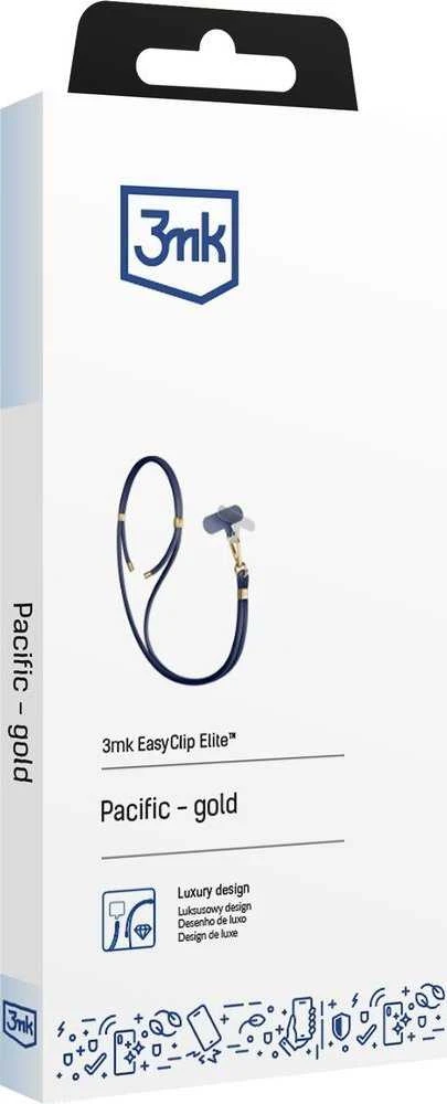 3MK EasyClip Elite Pacific (auksinis) virvelė telefonui