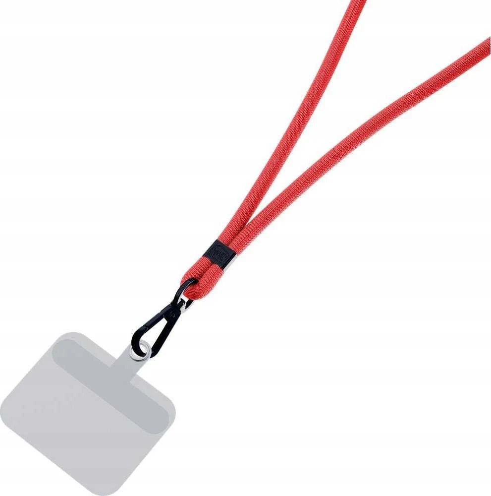 Dėklas Išmanusis telefonas Lanyard 3mk EasyClip - Raudona