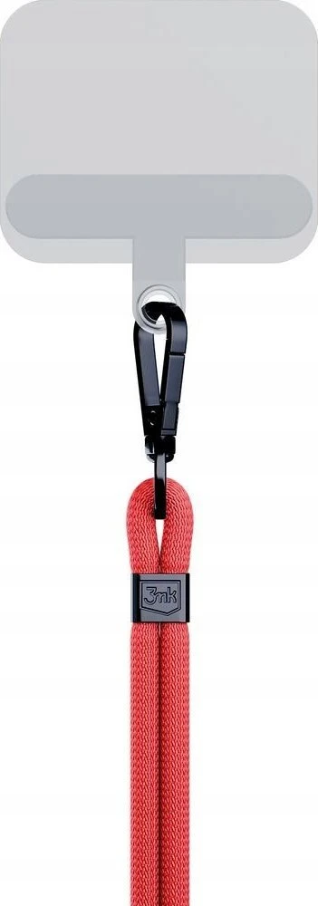 Dėklas Išmanusis telefonas Lanyard 3mk EasyClip - Raudona