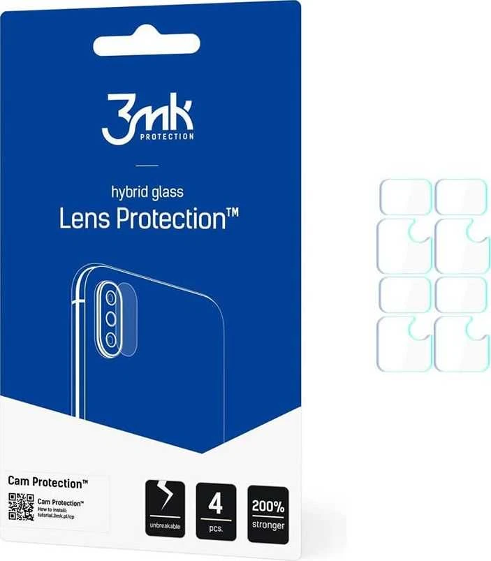 3MK objektyvo apsauga Xiaomi Redmi Note 11 5G kameros objektyvo apsaugai, 4 dalys