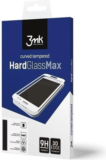 3MK HardGlass ekrano apsauga, Samsung, S8, grūdintas stiklas, skaidrus/Juodas