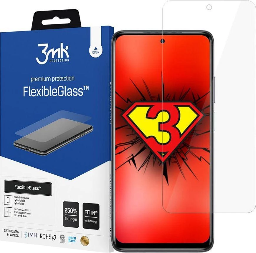 LCD apsauginė plėvelė 3MK Flexible Glass Lite Xiaomi Mi 10T Lite