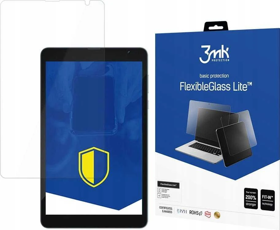 3Mk apsauga „BlackView Tab 6“ – iki 8.3" 3mk „FlexibleGlass Lite“