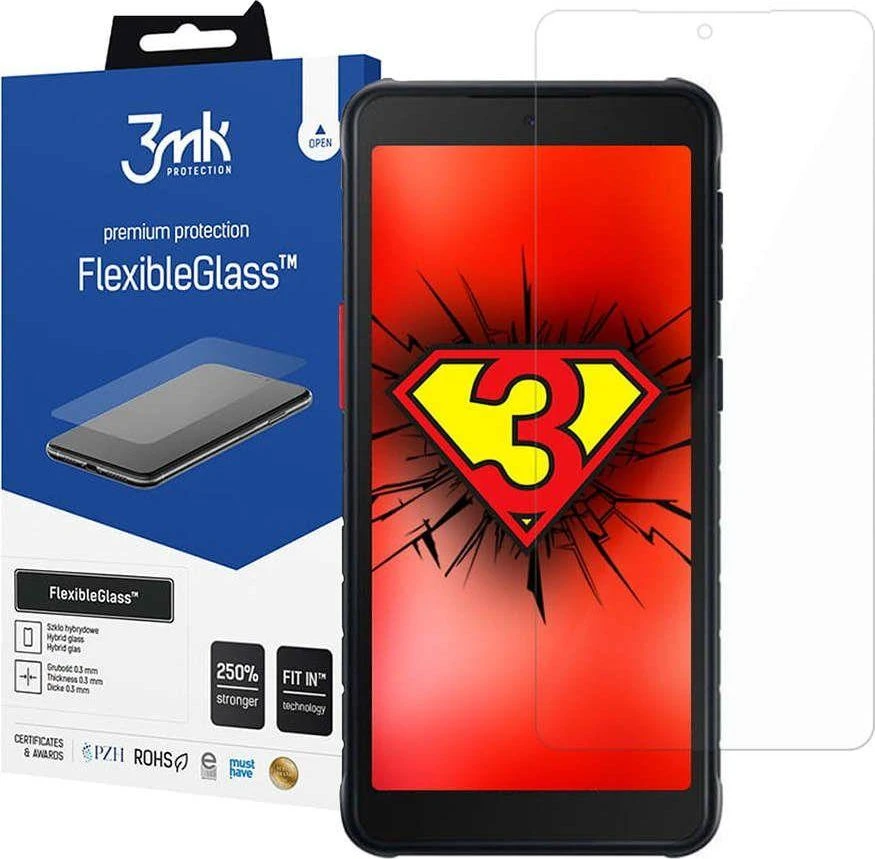 LCD apsauginė plėvelė 3MK Flexible Glass Samsung G525 Xcover 5