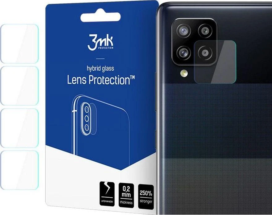 LCD apsauginė plėvelė kamerai 3MK Flexible Glass Lens Samsung A426 A42 5G