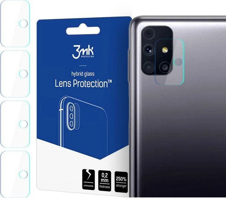 HYBRID GLASS 3MK FLEXIBLE GLASS LENS SAMSUNG GALAXY M31S