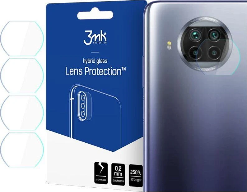 Kameros apsauga 3MK HybridGlass Xiaomi Mi 10T Lite 5G
