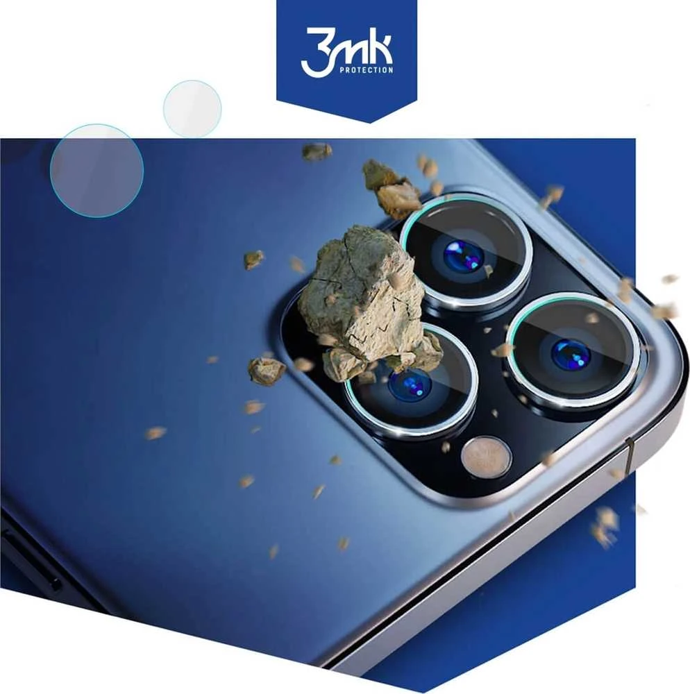 3MK „Redmi Note 13 Pro“ objektyvo apsauga + kameros objektyvo apsauga (4 vnt.)
