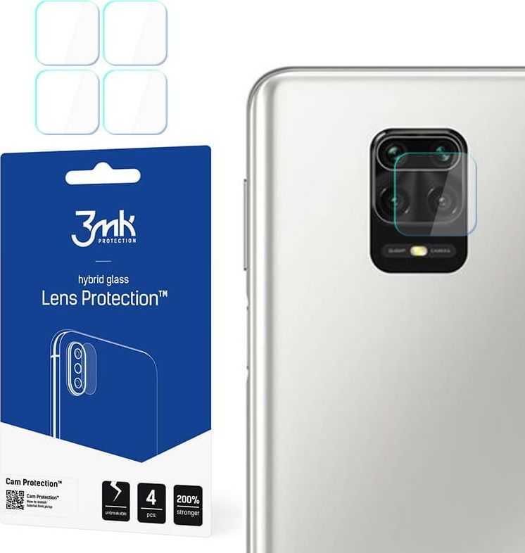„Xiaomi Redmi Note 9 Pro 4G“ – „3mk Lens Protection™“.