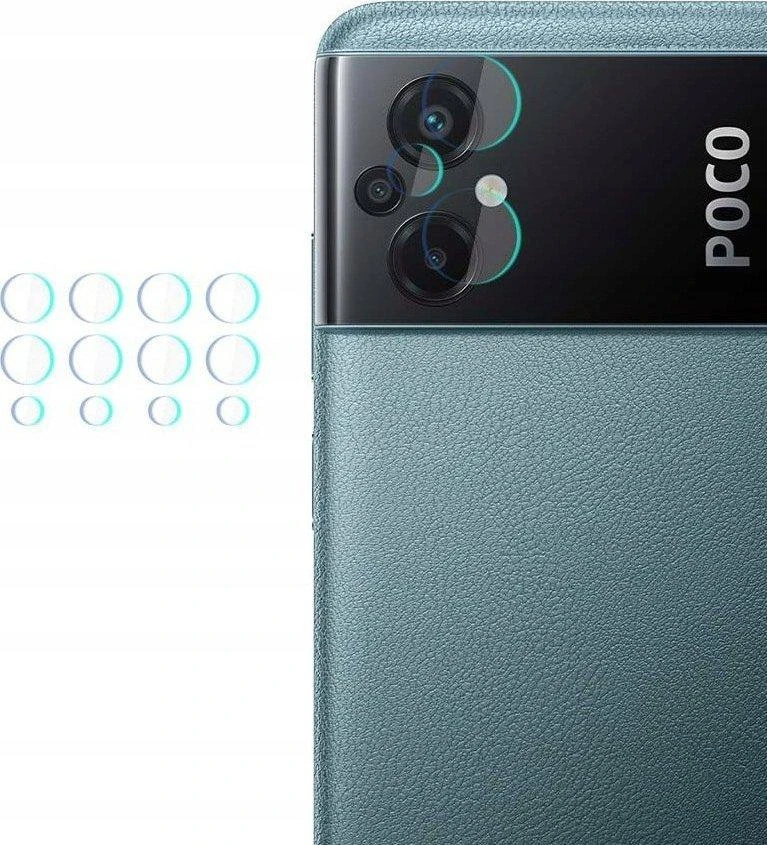 3MK Lens Protect Xiaomi Poco M5O camera lens protector 4vnt.