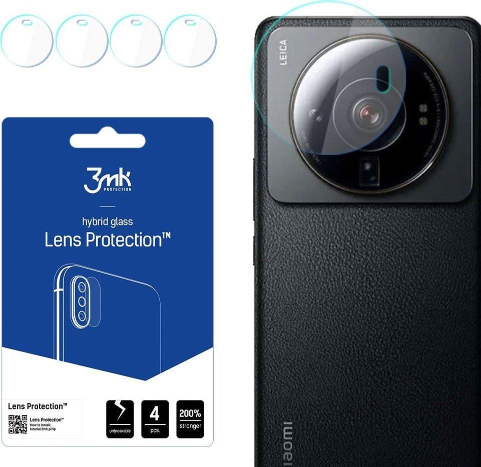 3mk hibridinio stiklo objektyvo apsauga fotoaparatui, skirta Xiaomi 12S Ultra