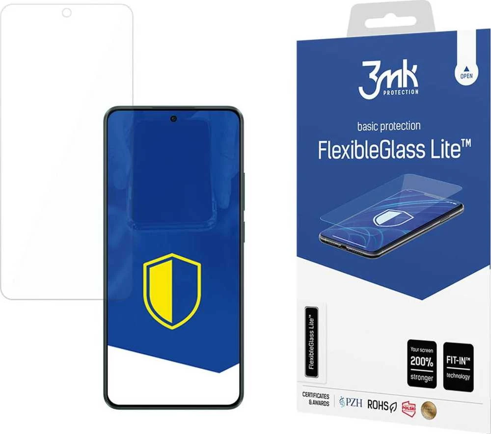 Hibridinis stiklas Samsung Galaxy XCover 7 3mk Flexibleglass Lite Thin (0,16 mm)