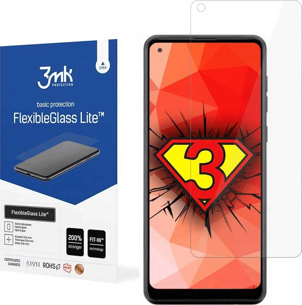 Hibridinis stiklas Samsung Galaxy XCover 7 3mk Flexibleglass Lite Thin (0,16 mm)