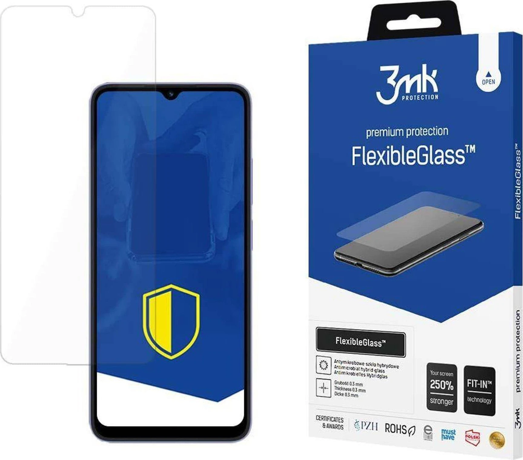 LCD apsauginė plėvelė 3mk Flexible Glass Xiaomi Redmi 11A/12C/Poco C55