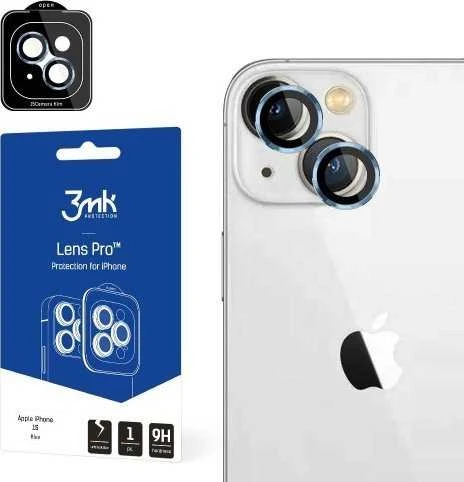 3mk Lens Protection Pro Kameros apsauga with Mėlyna Frame Apple iPhone 15 Plus