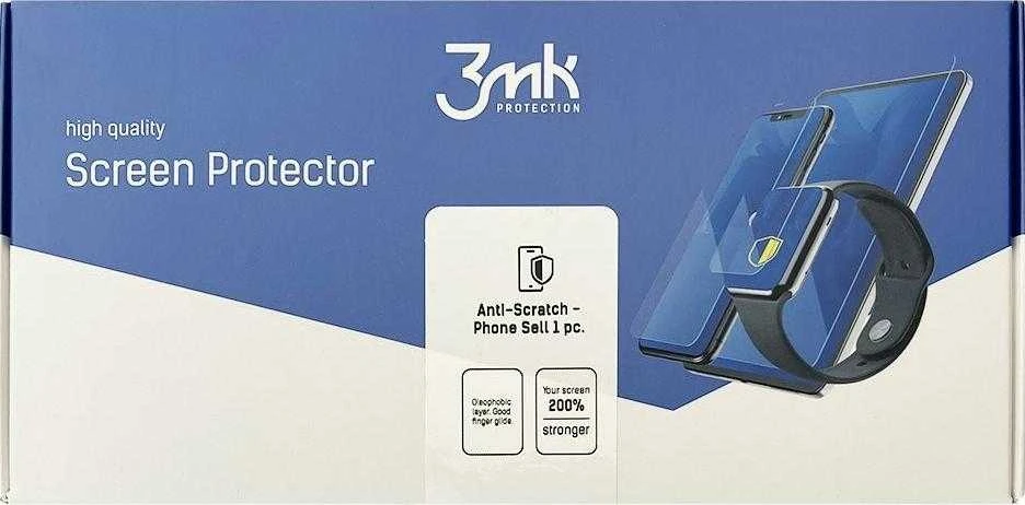 3Mk Protection 3Mk apsauga nuo įbrėžimų, visiškai saugus telefonams, parduodamas 5 vnt.