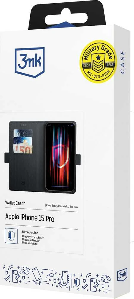 3Mk apsauga „Redmi Note 14 5G“ – 3mk piniginės dėklas