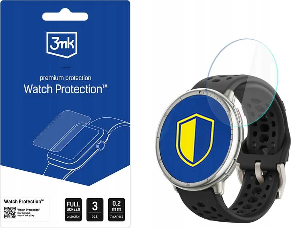 3Mk apsauga „Amazfit Active 2“ – 3mk laikrodžio apsauga ARC