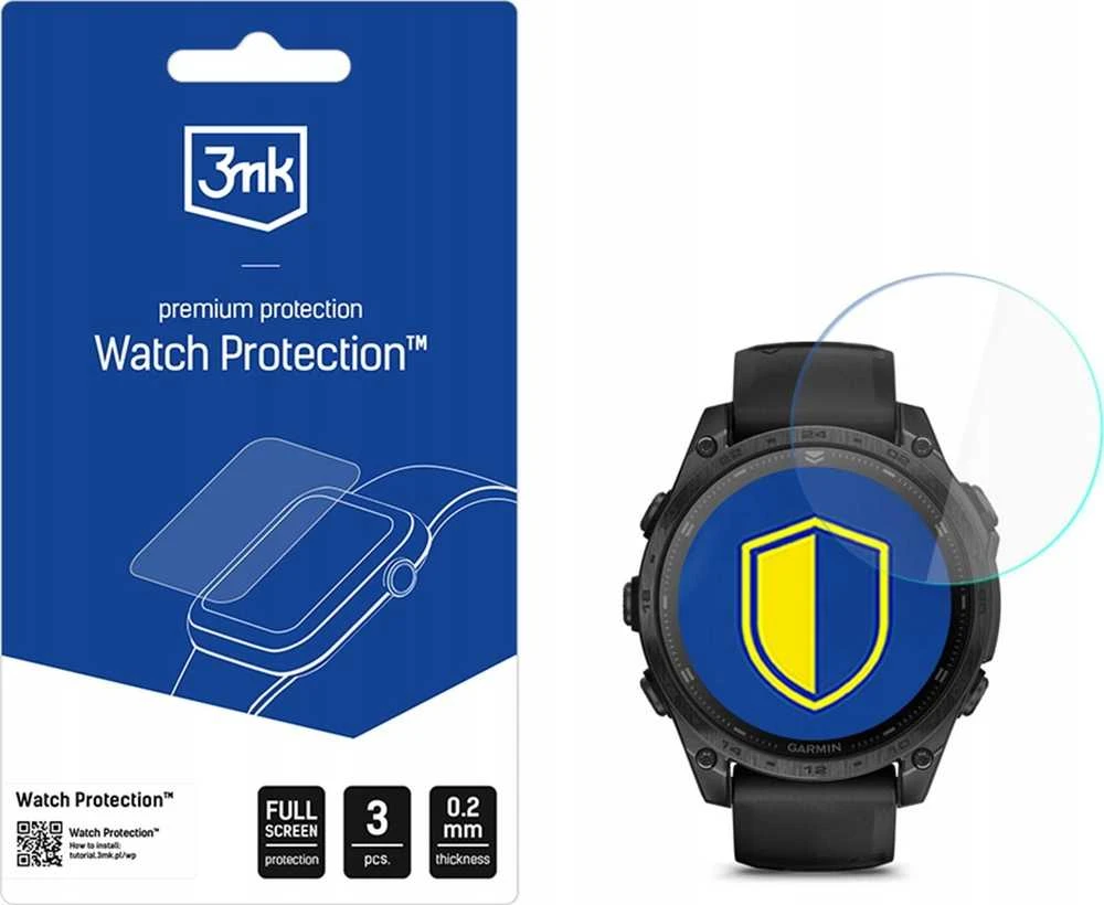 Garmin Tactix 8 47mm – 3mk Watch Protection FlexibleGlass