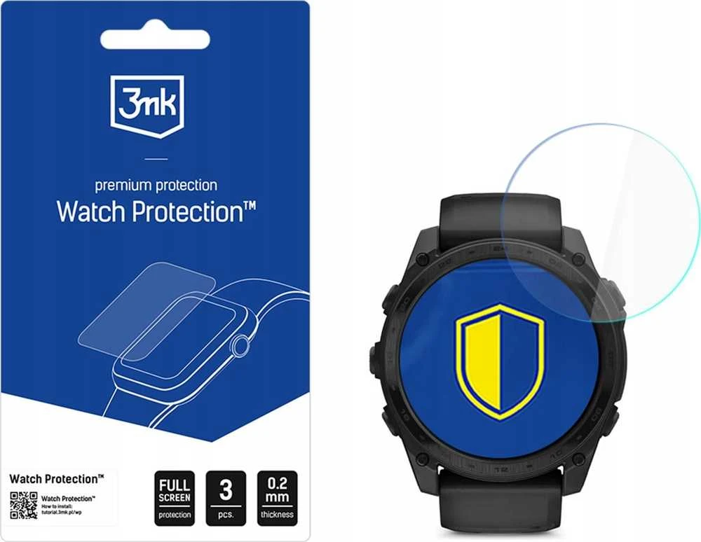 Garmin Tactix 8 51mm (Amoled, Solar) – 3mk Watch Protection FlexibleGlass