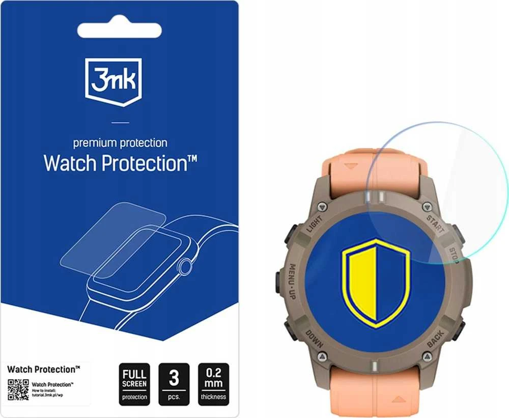 Garmin Descent G2 – 3mk Watch Protection FlexibleGlass
