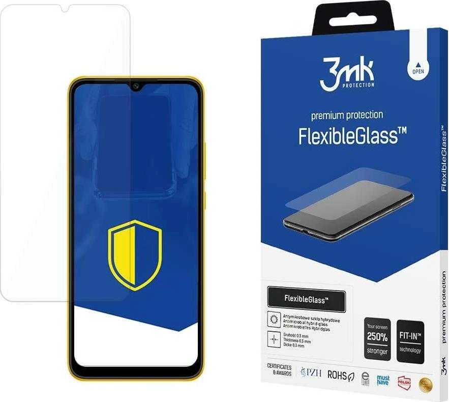 3mk hibridinis stiklas FlexibleGlass, skirtas Xiaomi Poco C40
