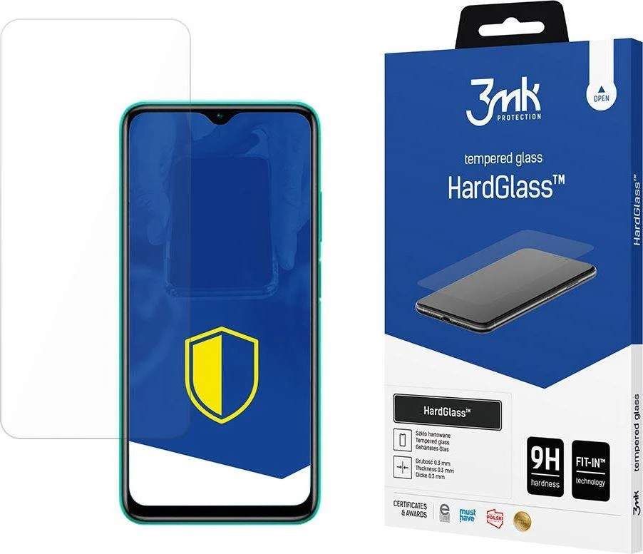 LCD apsauginis stikliukas 3MK Hard Glass Xiaomi Redmi 9T/Poco M3