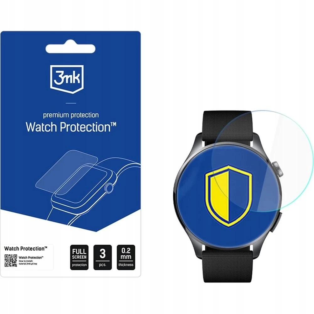 3MK „FlexibleGlass“ laikrodžio hibridinis stiklas, skirtas „Xiaomi Watch 5“ (47 mm)