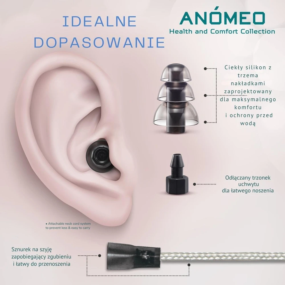 Ausų kištukai ANOMEO - ETREME NOISE