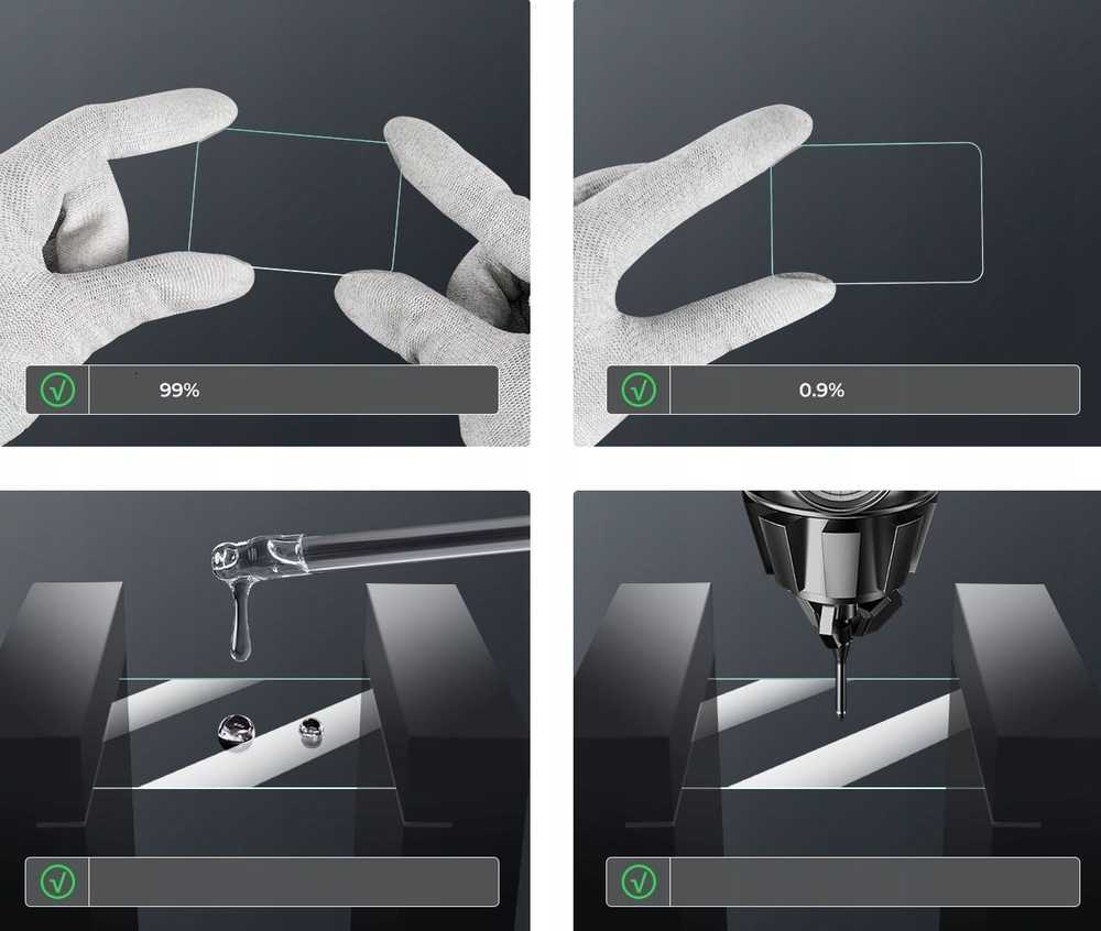 3x Rinkinys Osłona Szkło 9h K&f Na Ekran Sony Zv-e1, A7 Iv, A6700, A7cii / K&f Concept / Sku.2198