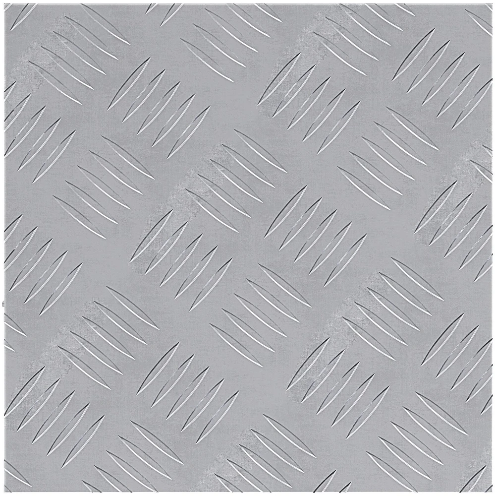 Laiptų danga 4 vnt. 30 x 30 cm Sidabro Aliuminis Kvadrato