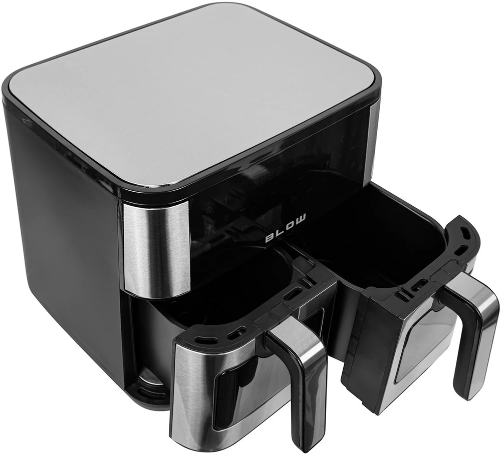 Dviejų kamerų oro gruzdintuvė BLOW 2500 W, 9 l