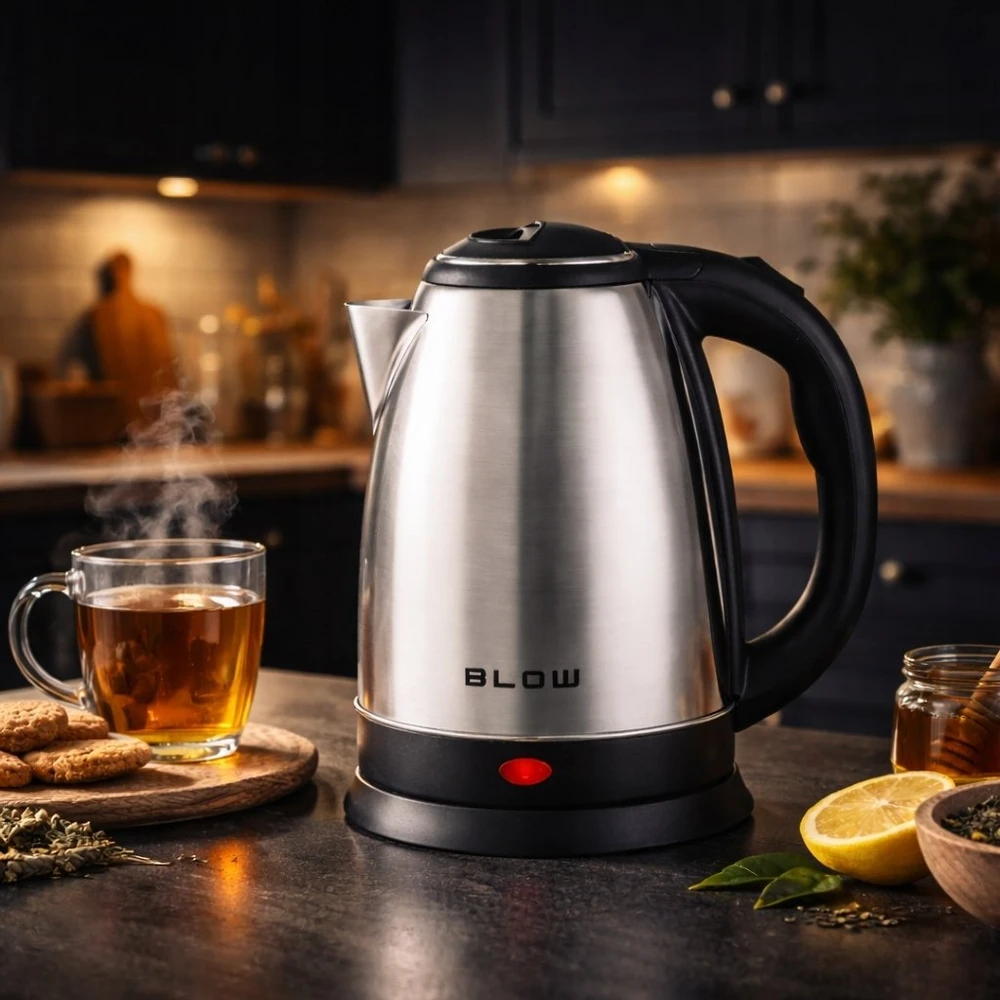 Sidabrinis virdulys 2000W BK-18SS BLOW