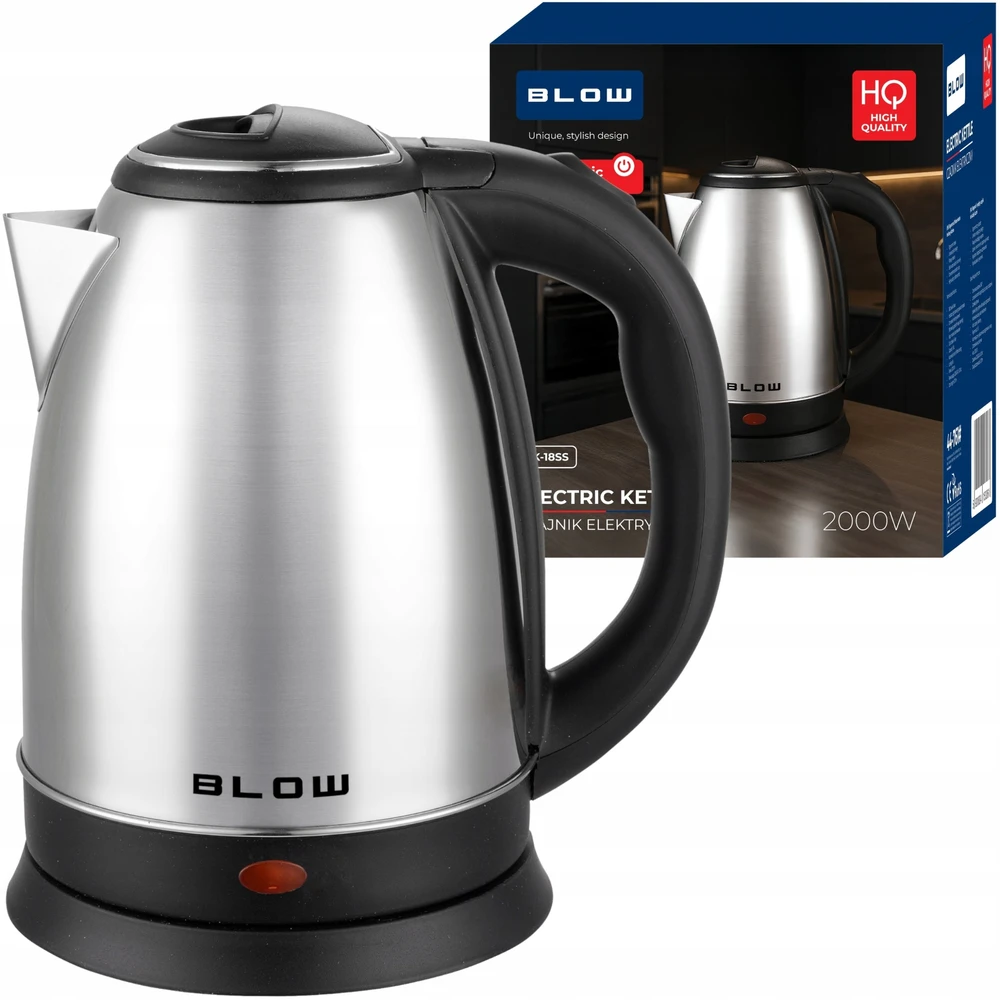 Sidabrinis virdulys 2000W BK-18SS BLOW
