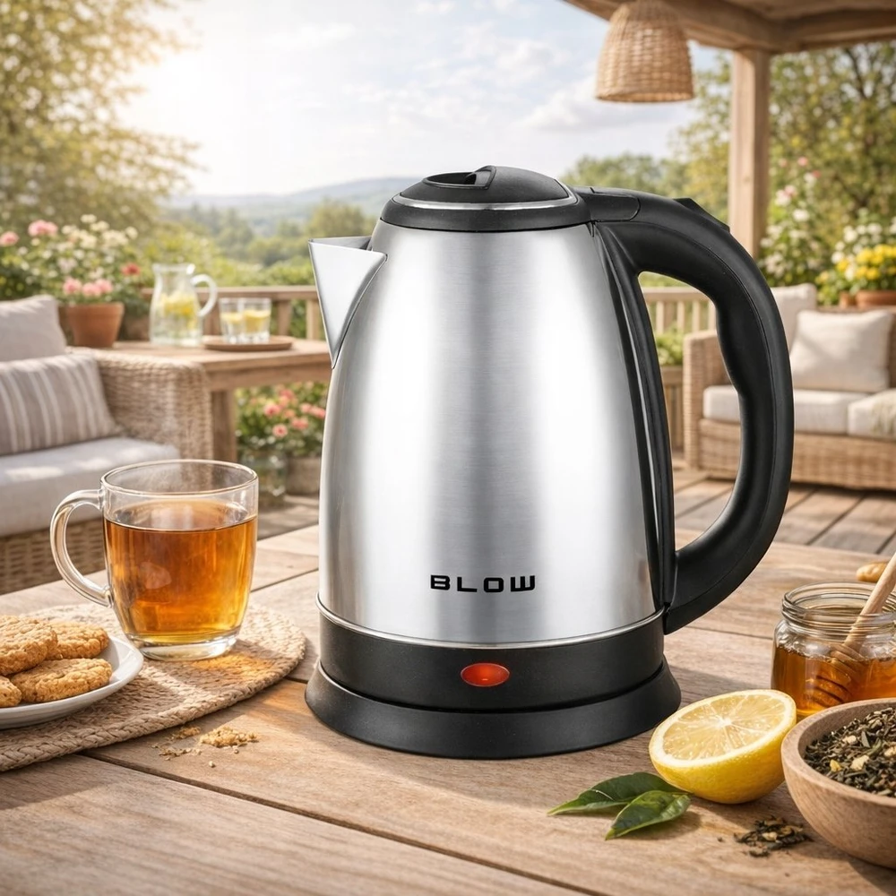 Sidabrinis virdulys 2000W BK-18SS BLOW