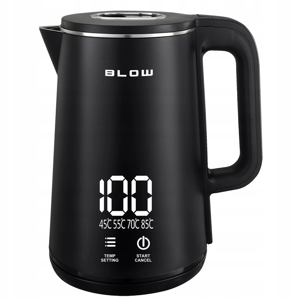 Juodas virdulys su ekranu 2200W BK-18PB BLOW