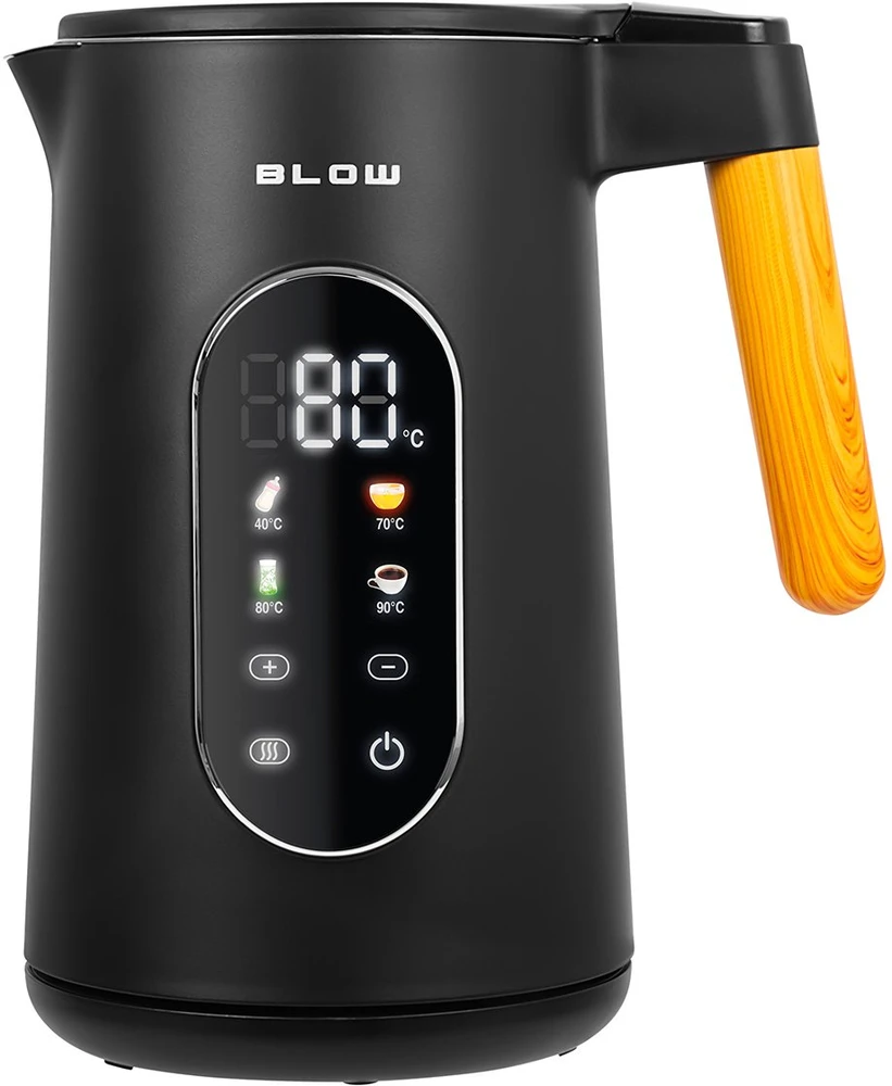 Juodas virdulys su ekranu 2500W BK-17PB BLOW