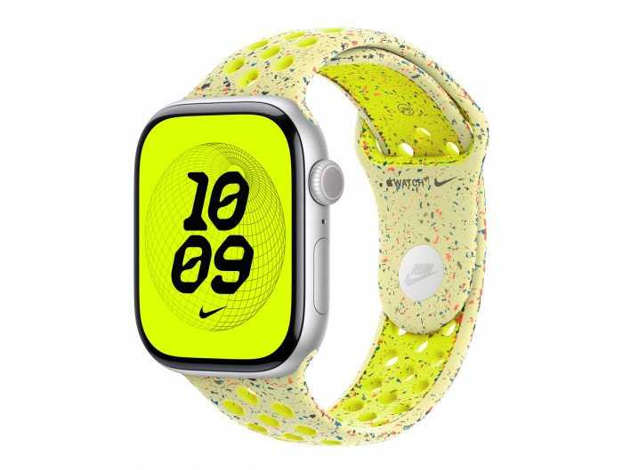 Apple 46 mm „Volt Splash Nike“ sportinis dirželis – S/M
