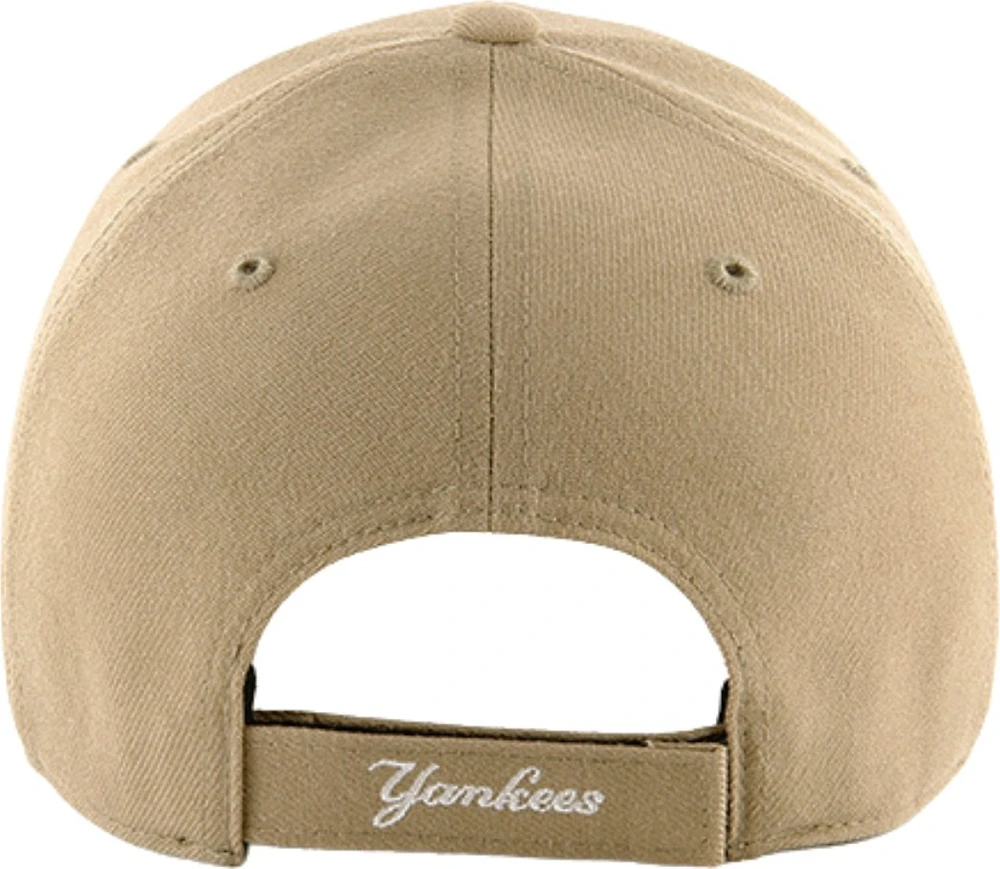 47 Brand Kepurė su snapeliu '47 New York Yankees Wool All ciemny bež B-MVP17WBV-KHB