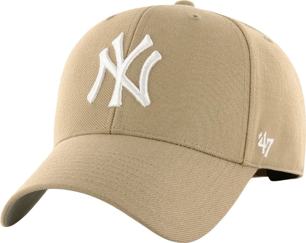 47 Brand Kepurė su snapeliu '47 New York Yankees Wool All ciemny bež B-MVP17WBV-KHB
