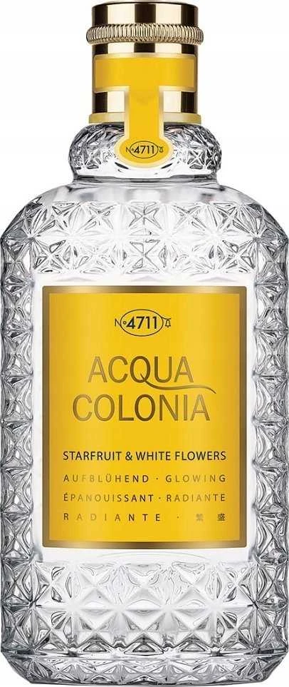 4711 Acqua Colonia Starfruit & Baltas Flowers EDC odekolonas unisex, 100 ml
