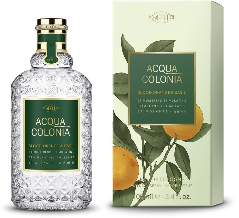4711 Acqua Colonia Blood Oranžinis & Basil woda kolońska spray 100ml