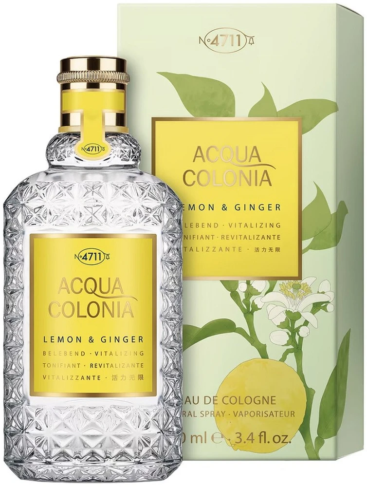 4711 Acqua Colonia Lemon & Ginger Kelno purškiklis 100ml