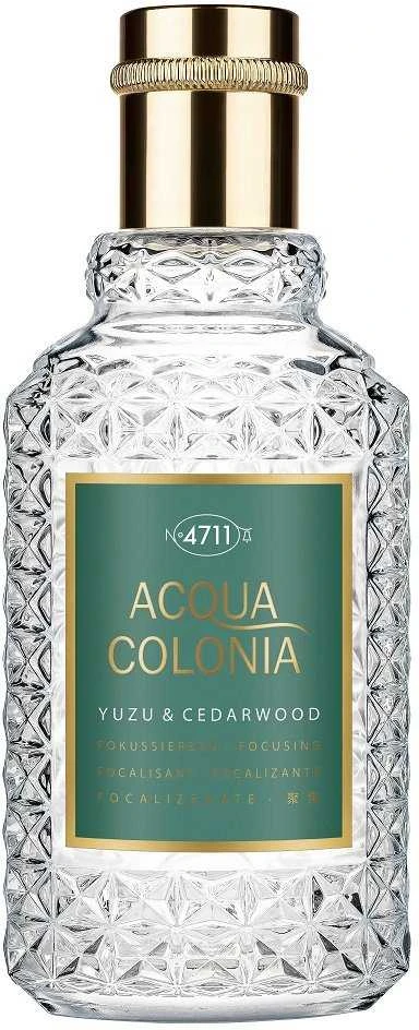 4711 Acqua Colonia Yuzu & Cedarwood EDC odekolonas unisex, 50 ml