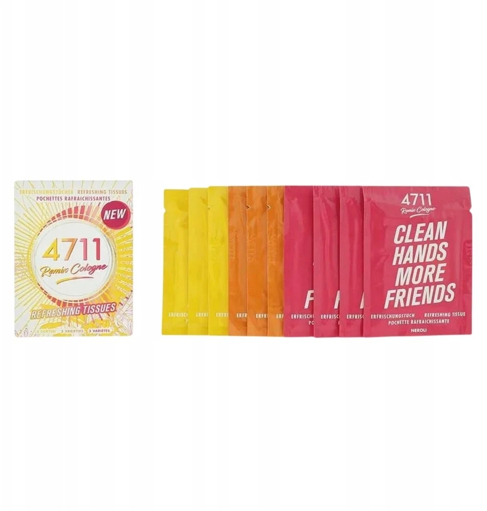 Set 4711 Remix Cologne Cleansing Wipes, 10 vnt.