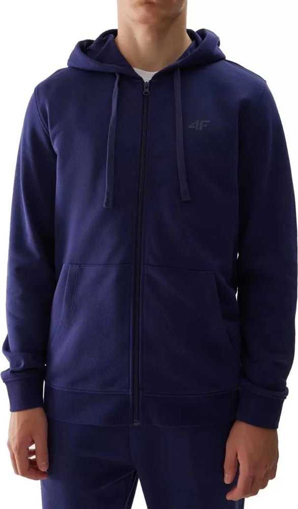 Bluza vyriška 4F M0951 tamsiai mėlyna 4FWSS24TSWSM0951 31S (L)