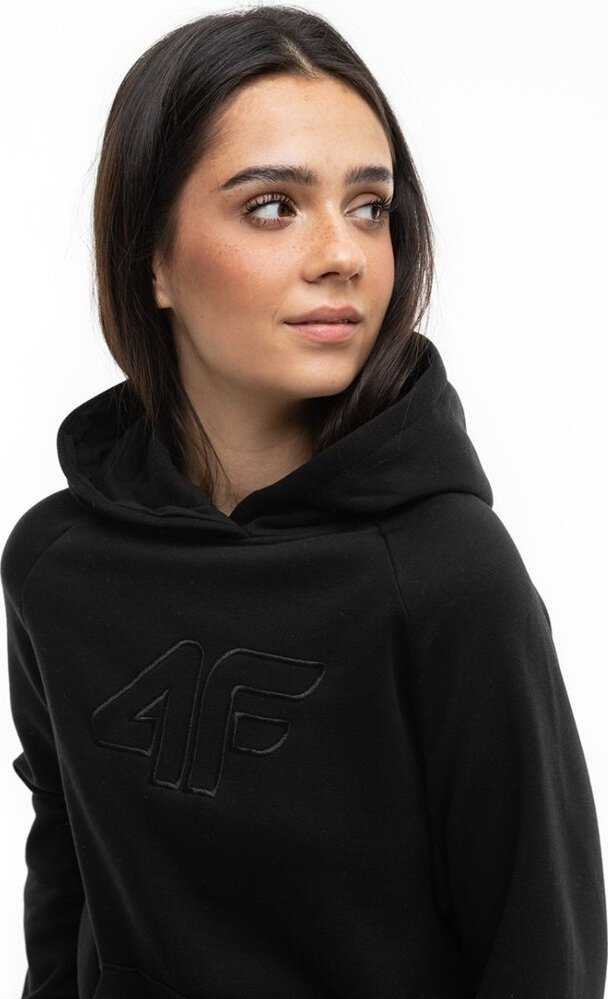 Bluza damska 4F F0765 tamsiai juoda 4FAW23TSWSF0765 20S (M)