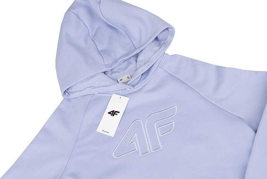 Bluza damska 4F F0765 jasny fiolet 4FAW23TSWSF0765 52S (L)