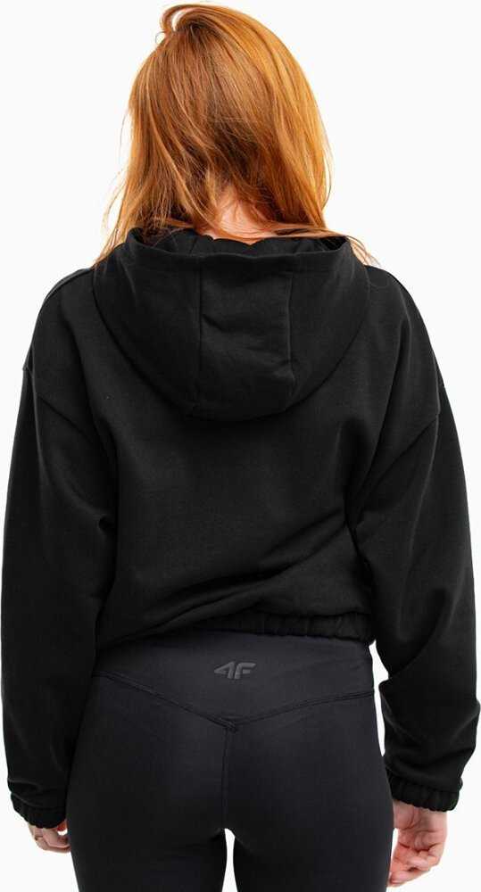 Bluza damska 4F F1057 tamsiai juoda 4FWSS24TSWSF1057 20S (L)